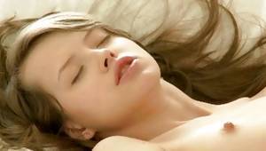 free watch my girlfriend videos - Young adorable skank is inserting the dong in her tiny vagina