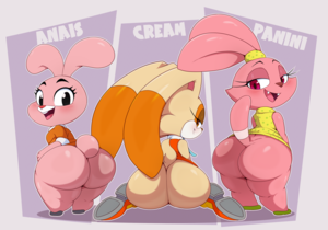 Anais Watterson X Panini Porn - Rule34 - If it exists, there is porn of it / bigdon1992, anais watterson,  cream the rabbit, panini (chowder) / 7509307
