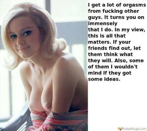 Amateur Blonde Girl Porn Captions - college blonde gf sex captions captions, memes and dirty quotes on  HotwifeCaps