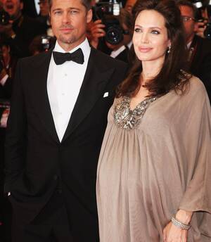 Angelina Jolie Pregnant Porn - Angelina Jolie Allegedly \