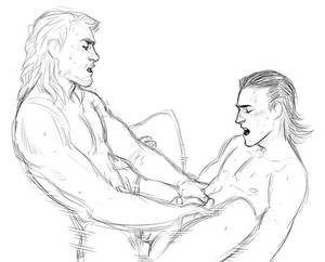 Loki With Thor Sex Porn - miserable love face