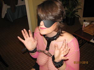 homemade blindfold - blindfold blowjob