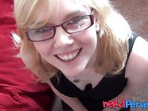 Blonde Nerdy Girl Porn - Free Nerdy Blonde Porn | PornKai.com