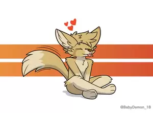 Animal Porn Art - Pet the fennec a bit of an old drawing but nude porn picture | Nudeporn.org