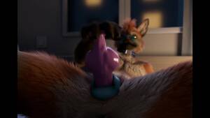 Giant Furry Vixen Porn - Fox Playing Bad Dragon by H0rs3 - Pornhub.com