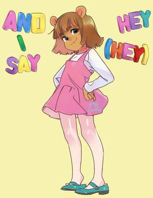 Dw Read Arthur Porn - 67450 - safe, artist:giruteacafe, d.w. read (arthur), aardvark, mammal,  anthro, arthur (series), pbs, female, front view, looking at you, simple  background, smiling, smiling at you, solo, solo female, text, three-quarter  view, yellow