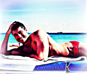 Beach Prostitutes Porn - A bitch at beach. Gay porn star and prostitute Jay Roberts during a  vacation.