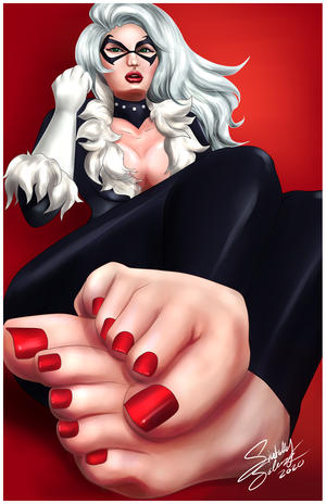 Marvel Black Cat Feet Porn - Rule34 - If it exists, there is porn of it / black cat (marvel), felicia  hardy / 4676585