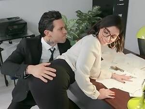 brunette glasses office group sex - Brunette Glasses Office Group Sex | Sex Pictures Pass
