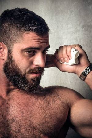 Bearded Male Porn - MEN PORN STAR: Muscle Hairy Handsome [Collect]