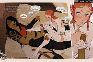 Female Elf Orc Porn - Elf princess and Orc futa bodyguard comic porn | HD Porn Comics
