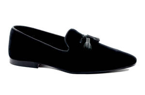 black dress shoes - Shoe Porn: ASOS Velvet Tassel Loafer