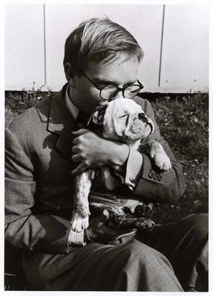Barbara Walters Black Porn - Truman Capote and a dog