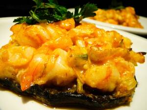 Lobster Porn Slap - SHRIMP SLAP THE PORTOBELL-HO | Cook To Bang - Recipes To Get You Laid