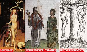 medieval whipping nude - The VERY raunchy history of sex in the Middle Ages is revealed in a new  book | Daily Mail Online