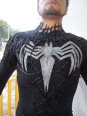 Agent Venom Cosplay Porn - VENOM ADULT LIFESIZE COSTUME BLACK SPIDERMAN CARNAGE ANTIVENOM