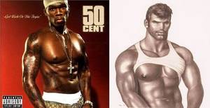 Cents Porn - 50 Cent mashup, cuz BlackBloggah is pondering the shared aesthetic of 50  Cent and gay-porn illustrator Tom of Finlandâ€”but he's got a very serious  point: