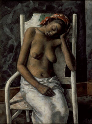 black girl sleeping nude - Sleeping Black Girl | LACMA Collections