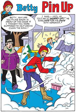 Betty Archie Comics Porn Mom Lesbian - Don't mess with Betty! There's more hilarious pinups in BETTY & VERONICA  DOUBLE. Archie ComicsComic ...