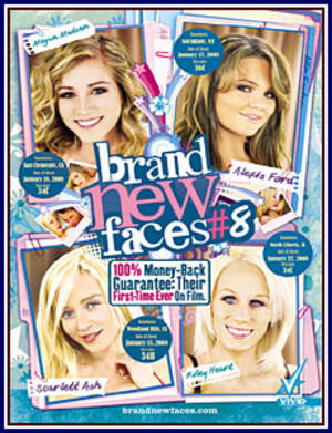 New Faces Porn - Brand New Faces 8 Adult DVD