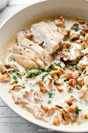 Bo Lawson Porn - Kurczak w sosie kurkowym