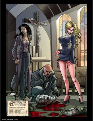 Church Porn Comic - Page 4 | darkbrain-comics/church-of-one | Erofus - Sex and Porn Comics