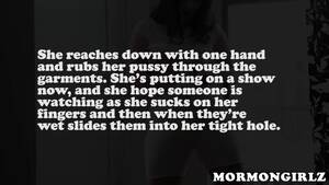 Mormon Caption Porn Mulf - Mormon MILF Masturbates to explosive orgasm - RedTube