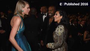 Kanye West Taylor Swift Interracial Porn - Kim Kardashian West and Kanye West Reignite Feud With Taylor Swift - The  New York Times