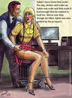 cartoon secretary boss fuck his beautiful - Prissy Sissy, Sissy Maids, Drawing, Men, Crossdressed, Well Well, Secretary,  Transgender, Mistress