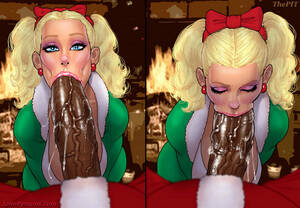 black santa xxx toons - Black Santa Claus Fucks White Cute Babe