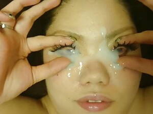 cum in eyes - Free Cum In Eye Porn | PornKai.com