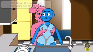 Gumball Watterson Fucking - Richard Fucks Nicole Watterson - XVIDEOS.COM