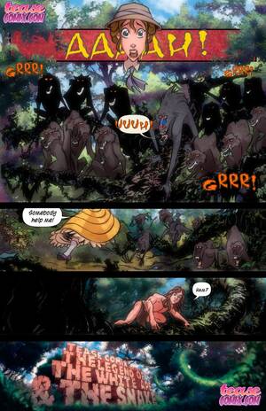 Cartoon Ape Porn - The Legend Of The White Ape And The Snake - Teasecomix - Porn Cartoon Comics