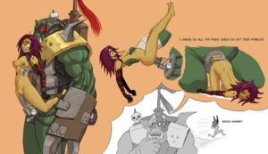 Cultist Chan Porn - Cultist-Chan and Warboss part 2 [colored] by Flick : r/Warhammer_Smut
