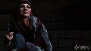 Dawn Porn Captions - That I had no idea how Ashley got this bloodied before my demo started only  makes Until Dawn creepier. In a good way.