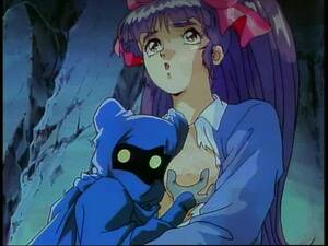 Funny Anime Girl Porn - Funny anime toon with sexy girls and little monster