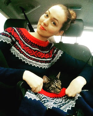 A Girl And Her Cat Porn - Bangles cat sex porn - Ps that small sweater belongs to niece not the cat  because
