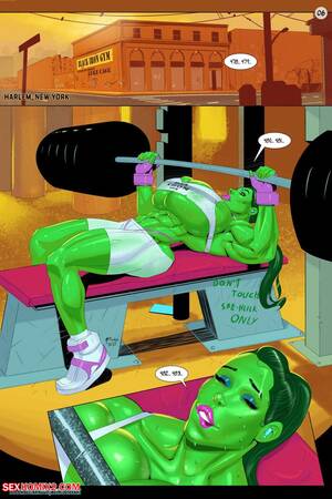 Iron Woman Porn - âœ…ï¸ Porn comic SheHulk Pumping Iron. MeinFischerArt. Sex comic busty  brunette Woman | Porn comics in English for adults only | sexkomix2.com
