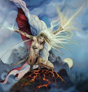 Gothic Art Fantasy Monster Porn - Freya in Evolution by Arantza Sestayo 1500 Euros Comic Art