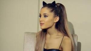 Ariana Grande Black Porn - Ariana Grande collaborates with The Weeknd in video for Love Me Harder |  Daily Mail Online