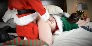 Christmas Bbw Pov Porn - Santa And His Naughty Helper Teaser HD SEX Porn Video 1:58