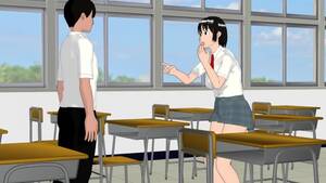 hentai classroom fuck - A classroom fuck for this young hentai couple - PornDig.com