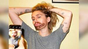 hot fucking lesbian miley cyrus - Miley Cyrus: 'My First Kiss Was With a Girl'