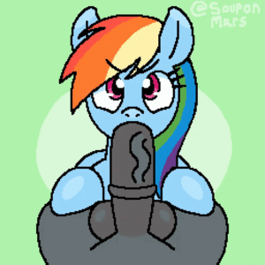 Mlp Porn Blowjob Gif - Rule34 - If it exists, there is porn of it / rainbow dash (mlp) / 6522510