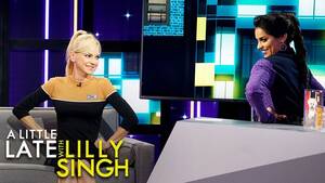 Anna Faris Feet Porn - Anna Faris BF - A Little Late With Lilly Singh - The MousePad