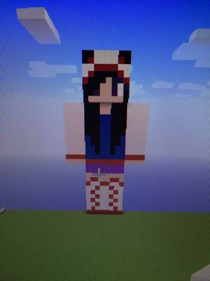 Minecraft Comes Alive Porn - Awesome statue of a minecraft skin