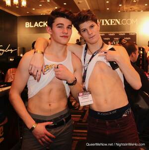 Hottest Straight Male Porn Stars - Straight Male Porn Stars and Hot Guys at AVN Expo 2017