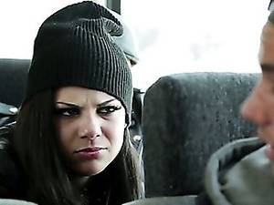 college sex cap - Nasty Tattooed Hoe Bonnie Rotten Banged In Rear End Style At The Bus