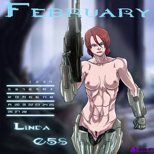 Halo 3 Unsc Porn - UNSC calendar Linda 058 by izzykargeau - Hentai Foundry