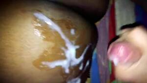 black booty white cum shots - White cum on Black ass | xHamster